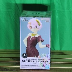 RE Zero Starting Life in‎ Another World Glitter & Glamours Ram Figure